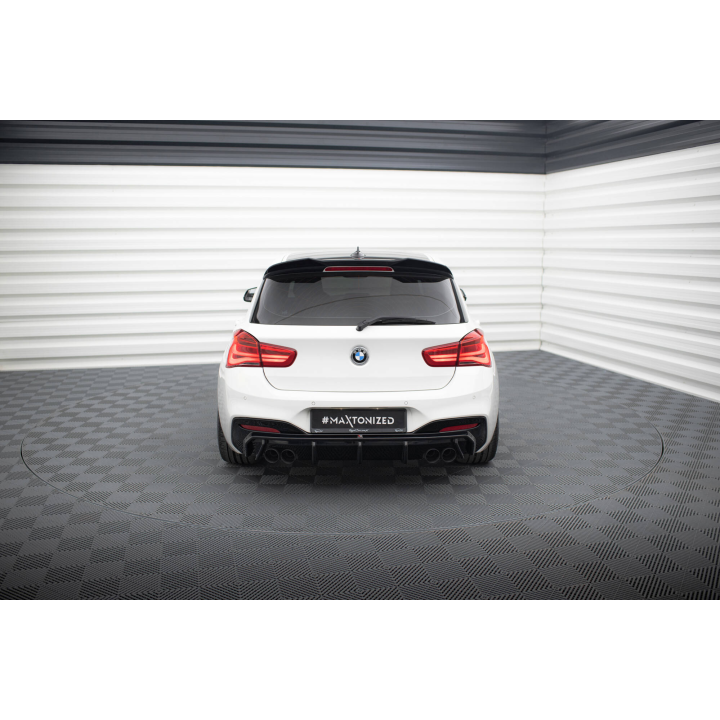 Dokładka Tylna V.3 BMW 1 M-Pack / M140i F20 Facelift (Wersja z podwójnymi wydechami z obu stron)