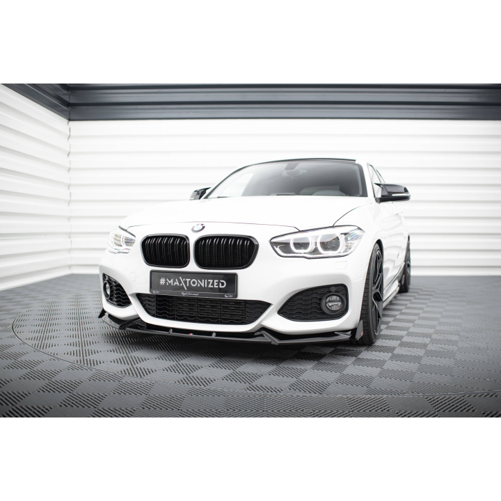 Splitter Przedni V.5 + Flaps BMW 1 M-Pack / M140i F20 Facelift