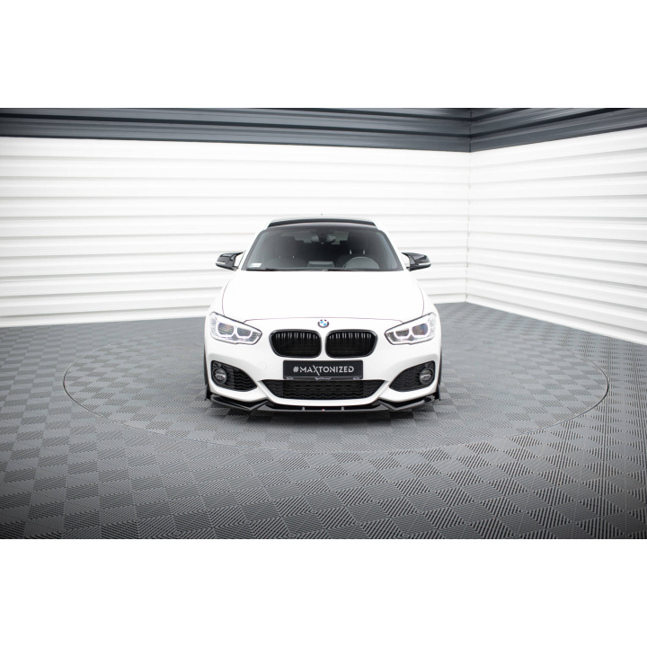 Splitter Przedni V.5 + Flaps BMW 1 M-Pack / M140i F20 Facelift