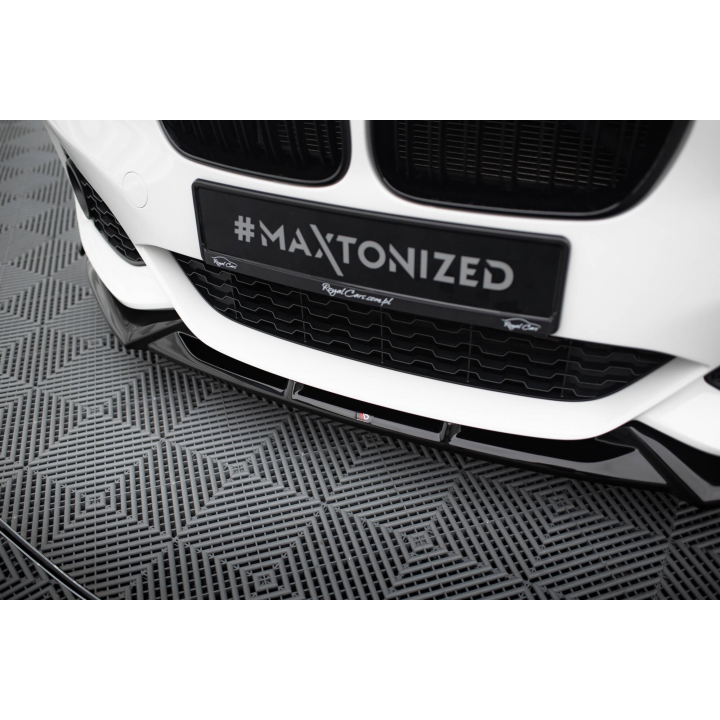 Splitter Przedni V.5 + Flaps BMW 1 M-Pack / M140i F20 Facelift