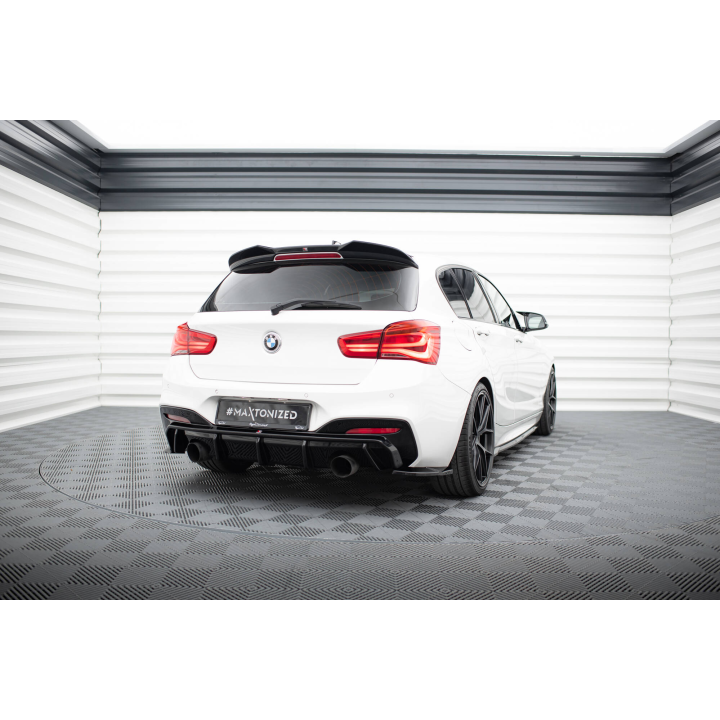Splittery Tylne Boczne V.5 (Do dokładki V.3) BMW 1 M-Pack / M140i F20 Facelift
