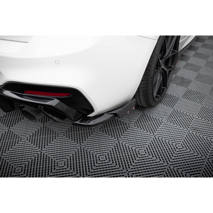 Splittery Tylne Boczne V.5 + Flaps (Do dokładki V.3) BMW 1 M-Pack / M140i F20 Facelift