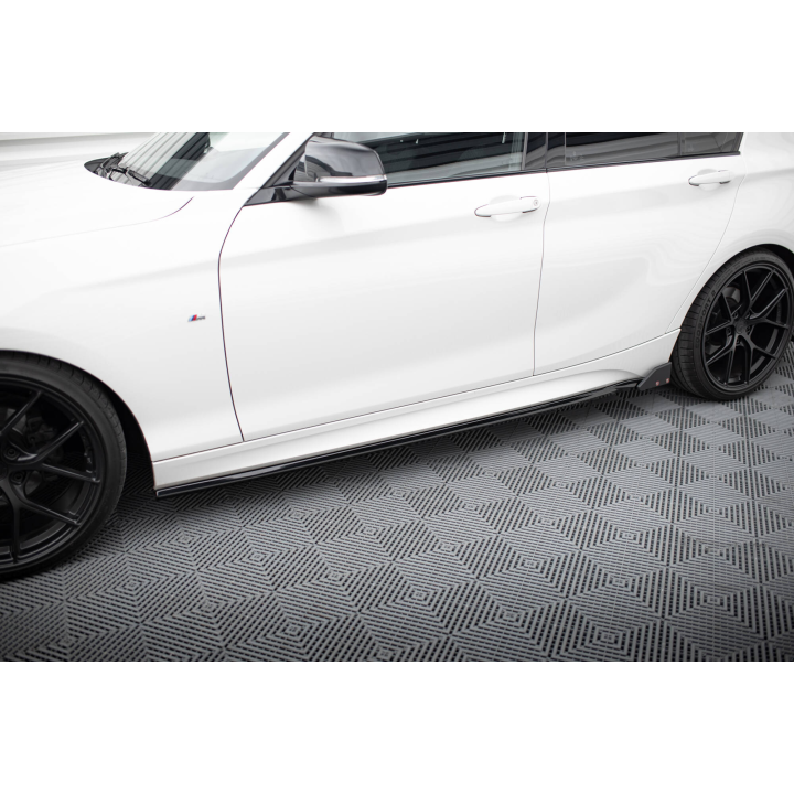 Dokładki Progów V.4 + Flaps BMW 1 M-Pack / M140i F20 Facelift