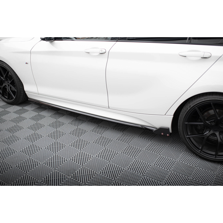 Dokładki Progów V.4 + Flaps BMW 1 M-Pack / M140i F20 Facelift
