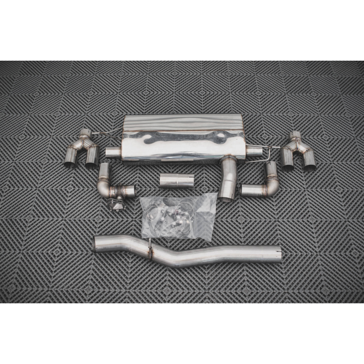 Dokładka Tylna V.3 + Wydech Milltek Sport BMW M135i F40