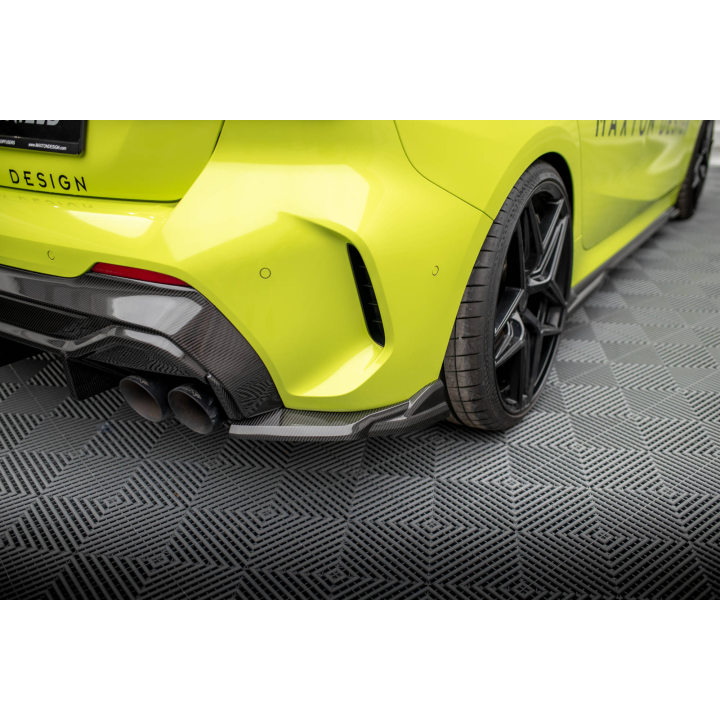 Karbonowe Splittery Tylne Boczne Prepreg BMW 1 M-Pack /  M135i / 128ti F40