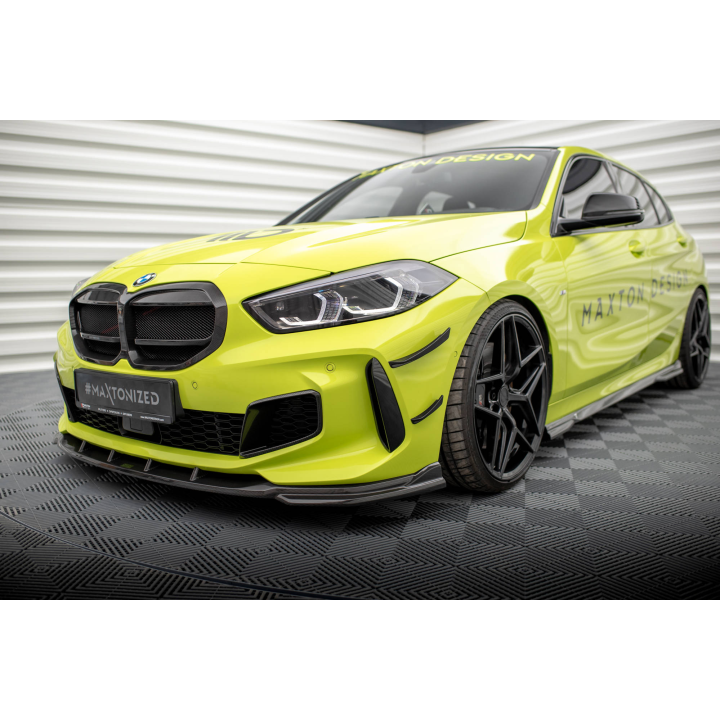 Karbonowe Canards(owiewki przedniego zderzaka) Prepreg BMW 1 M-Pack /  M135i / 128ti F40