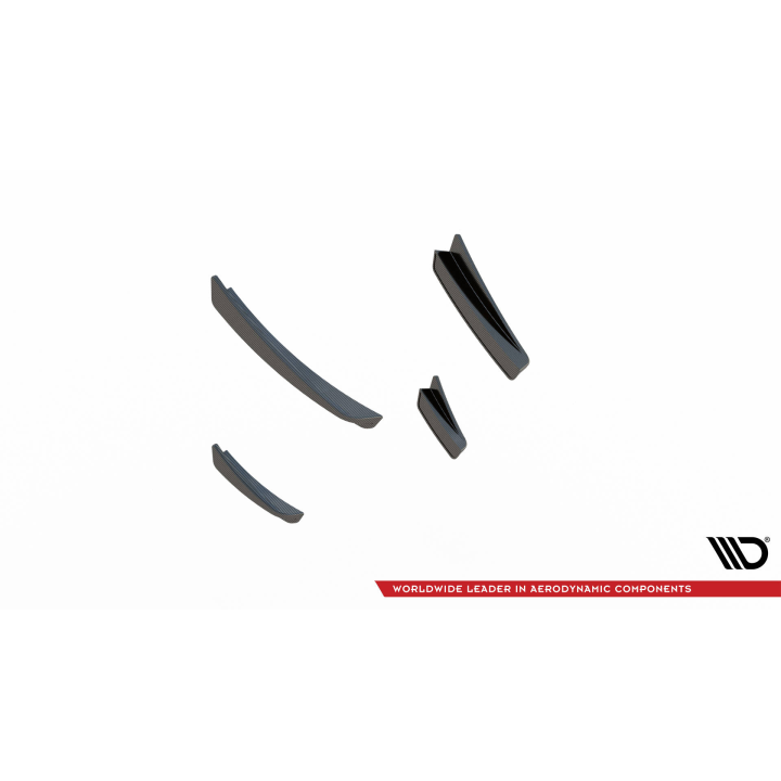 Karbonowe Canards(owiewki przedniego zderzaka) Prepreg BMW 1 M-Pack /  M135i / 128ti F40