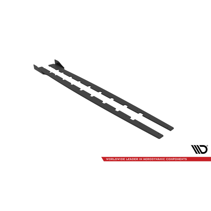 Dokładki progów Street Pro + Flaps BMW 1 M-Pack / M135i / 128ti F40