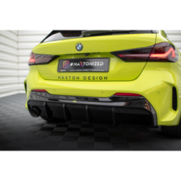 Dokładka Tylna V.3 BMW 1 M-Pack / 128ti F40 (Wersja z pojedynczą końcówką wydechu z jednej strony)