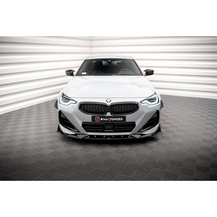 Splitter Przedni V.2 + Flaps BMW 2 Coupe M-Pack / M240i G42