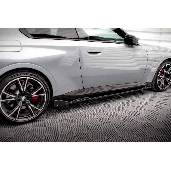 Dokładki Progów V.2 + Flaps BMW 2 Coupe M-Pack / M240i G42