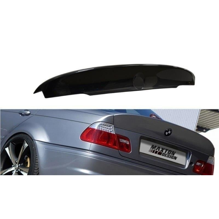 SPOILER TYLNY BMW 3 E46 - 4 DOOR SALOON M3 CSL LOOK (for painting)