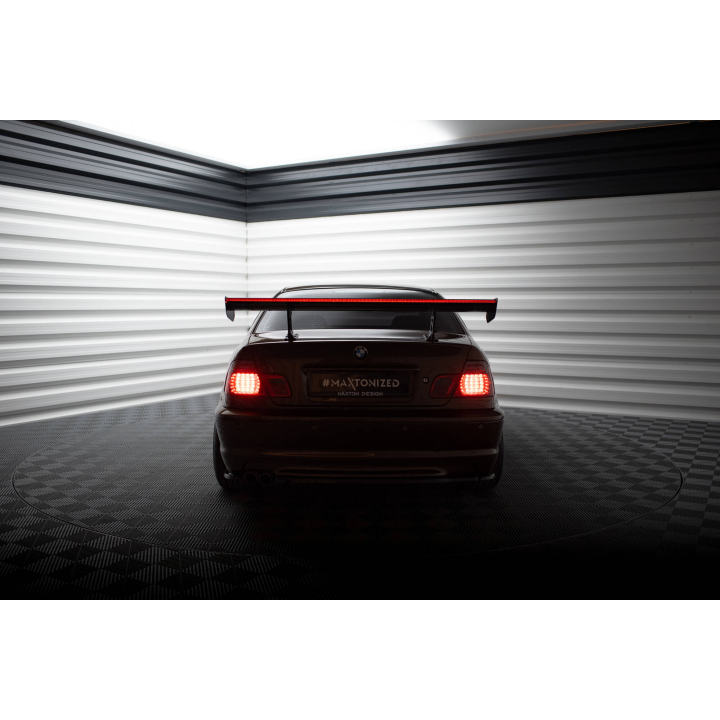 Karbonowy Spoiler Z Wewnętrznymi Wspornikami + LED BMW 3 Coupe E46