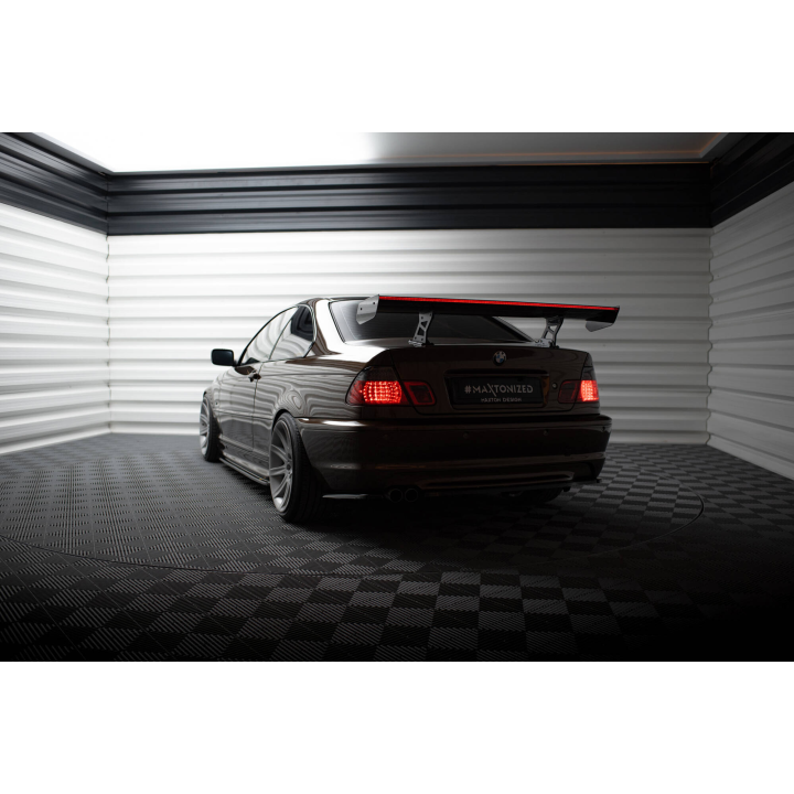 Karbonowy Spoiler Z Wewnętrznymi Wspornikami + LED BMW 3 Coupe E46