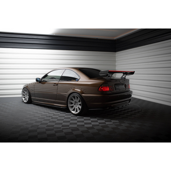 Karbonowy Spoiler Z Wewnętrznymi Wspornikami + LED BMW 3 Coupe E46