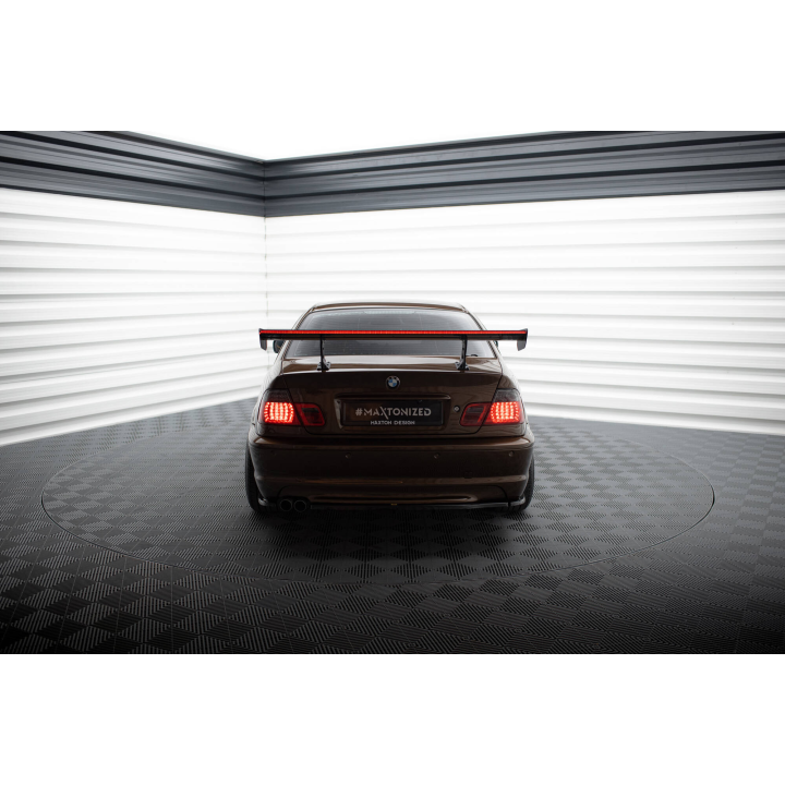 Karbonowy Spoiler Z Wewnętrznymi Wspornikami + LED BMW 3 Coupe E46