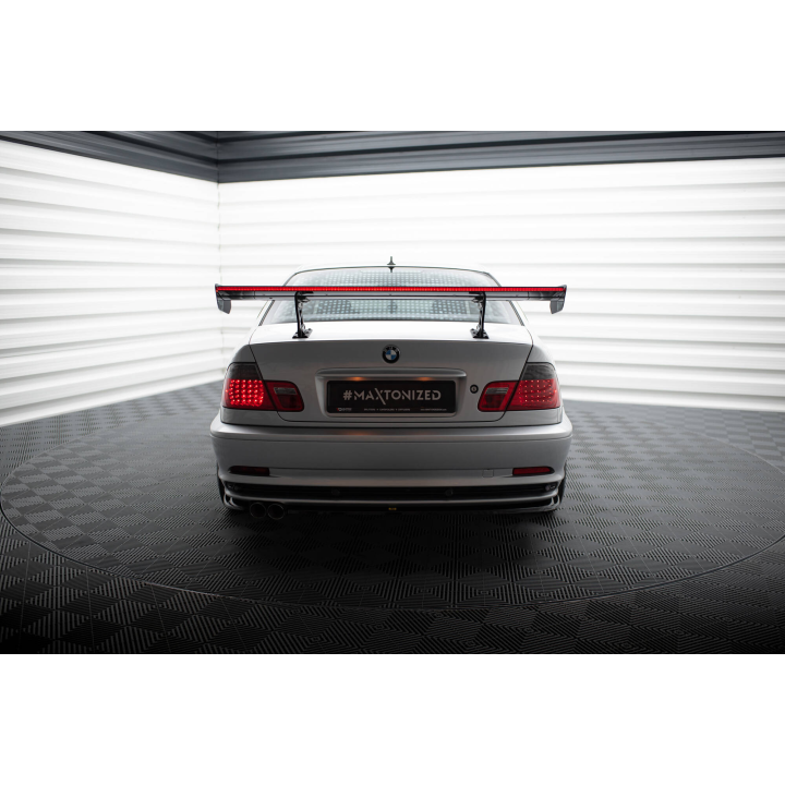 Karbonowy Spoiler Z Wewnętrznymi Wspornikami + LED BMW 3 Coupe E46