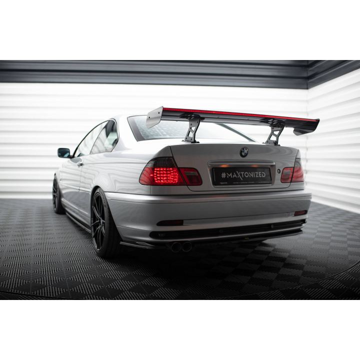 Karbonowy Spoiler Z Wewnętrznymi Wspornikami + LED BMW 3 Coupe E46