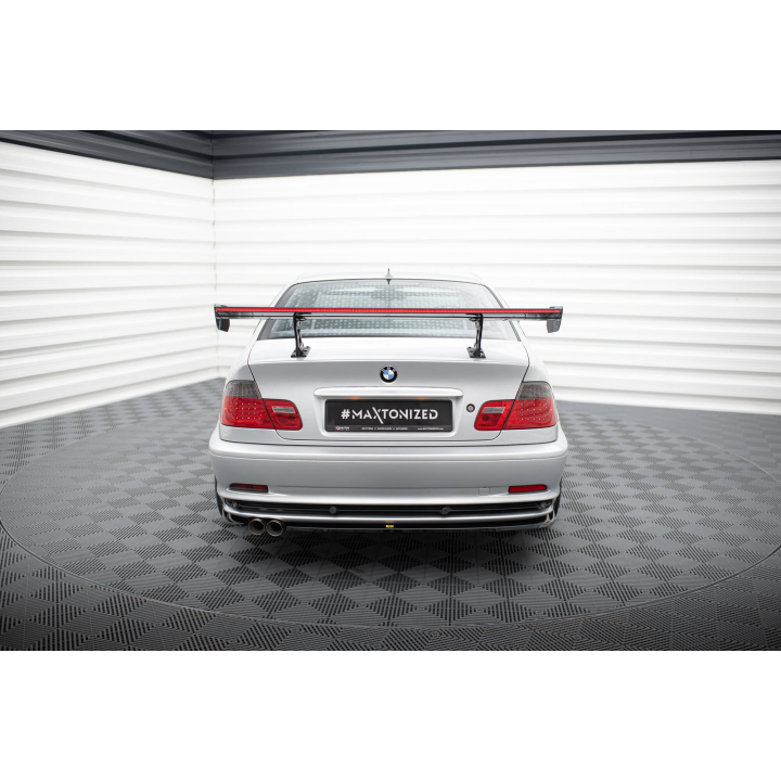 Karbonowy Spoiler Z Wewnętrznymi Wspornikami + LED BMW 3 Coupe E46
