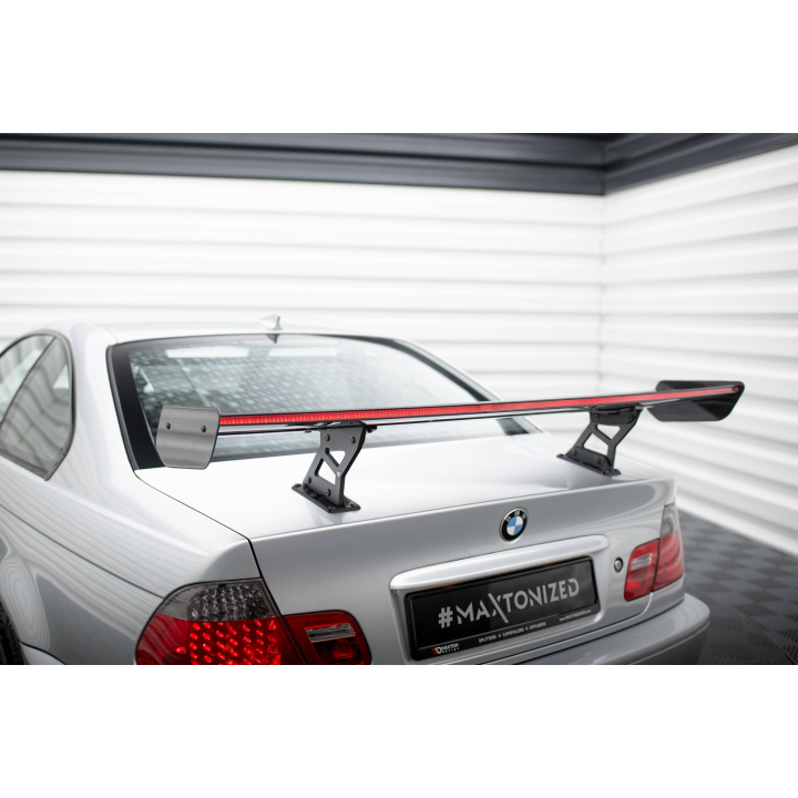 Karbonowy Spoiler Z Wewnętrznymi Wspornikami + LED BMW 3 Coupe E46