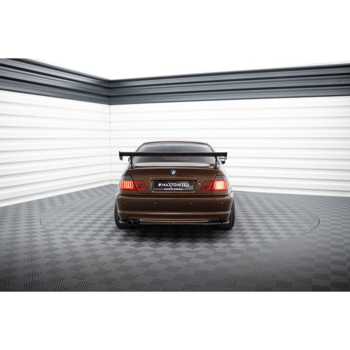 Karbonowy Spoiler Z Zewnętrznymi Wspornikami BMW 3 Coupe E46
