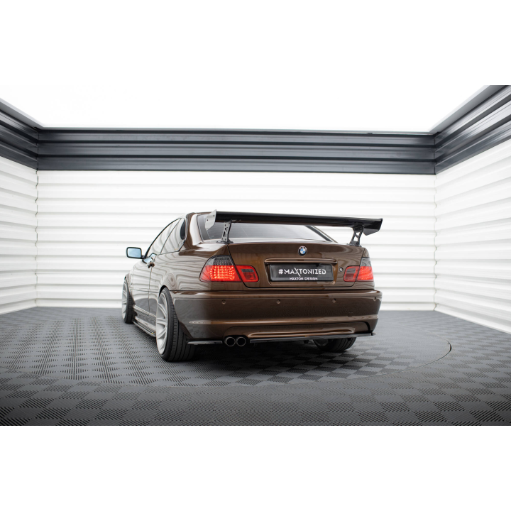 Karbonowy Spoiler Z Zewnętrznymi Wspornikami BMW 3 Coupe E46