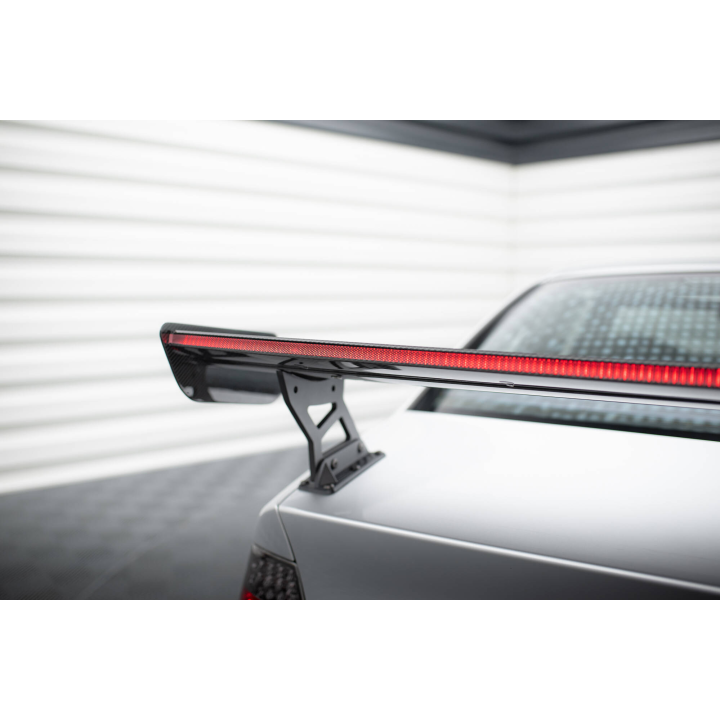 Karbonowy Spoiler Z Zewnętrznymi Wspornikami + LED BMW 3 Coupe E46