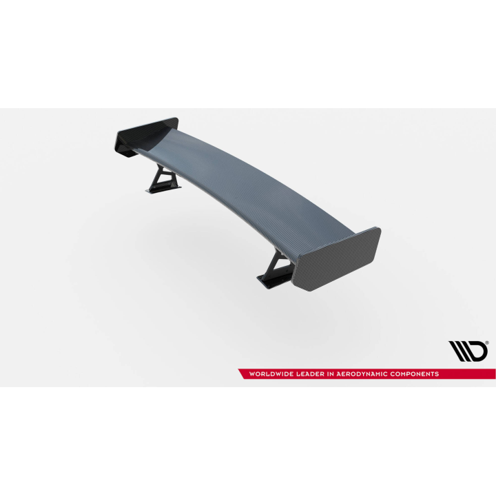 Karbonowy Spoiler Z Zewnętrznymi Wspornikami + LED BMW 3 Coupe E46