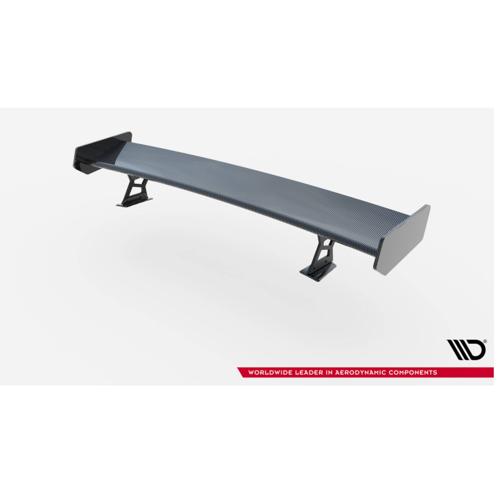 Karbonowy Spoiler Z Zewnętrznymi Wspornikami + LED BMW 3 Coupe E46