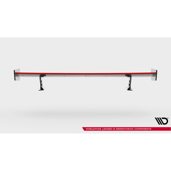 Karbonowy Spoiler Z Zewnętrznymi Wspornikami + LED BMW 3 Coupe E46