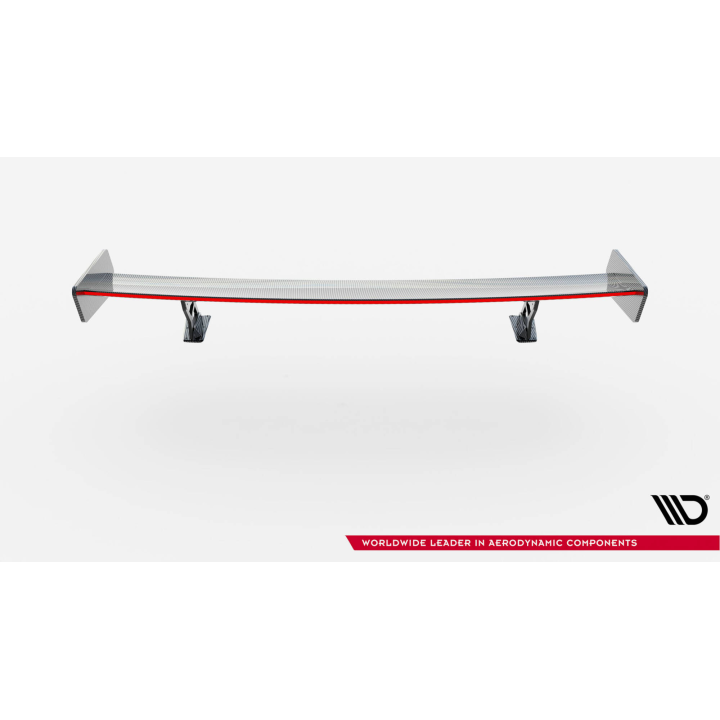 Karbonowy Spoiler Z Zewnętrznymi Wspornikami + LED BMW 3 Coupe E46