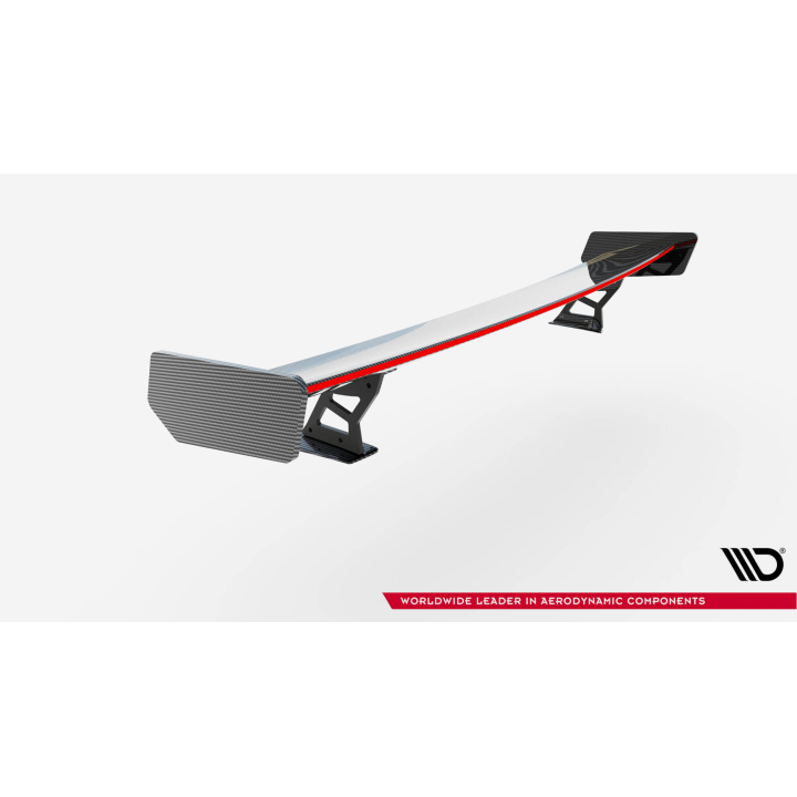 Karbonowy Spoiler Z Zewnętrznymi Wspornikami + LED BMW 3 Coupe E46