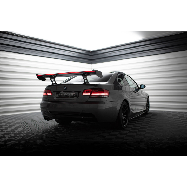 Karbonowy Spoiler Z Wewnętrznymi Wspornikami + LED BMW 3 / M3 Coupe E92