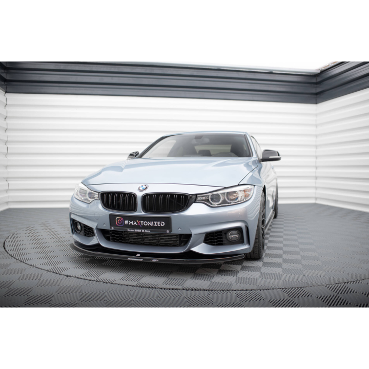 Splitter Przedni Hybrydowy BMW 4 Coupe / Gran Coupe / Cabrio M-Pack F32 / F36 / F33