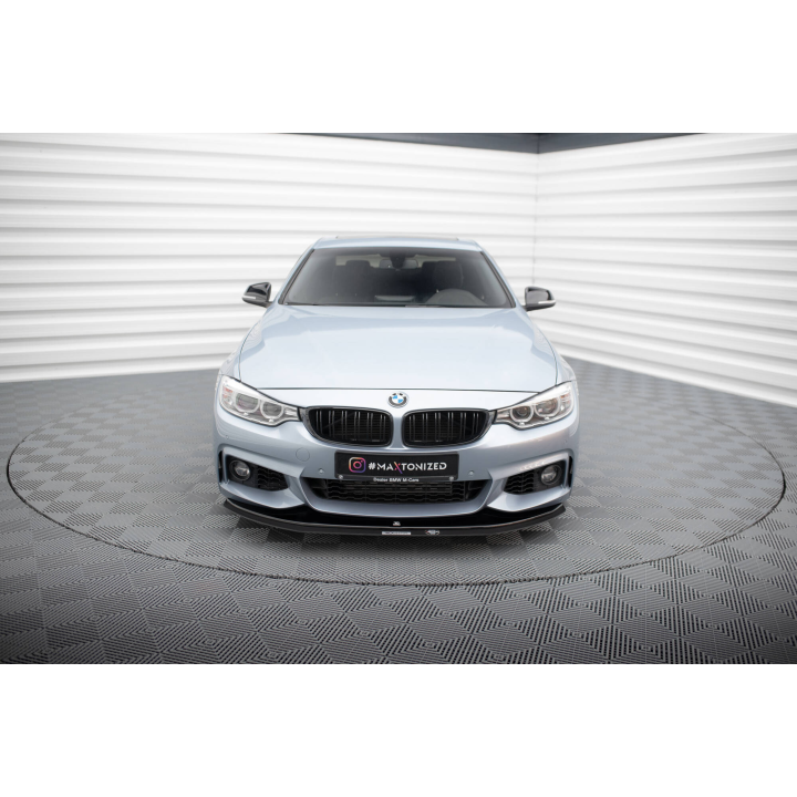 Splitter Przedni Hybrydowy BMW 4 Coupe / Gran Coupe / Cabrio M-Pack F32 / F36 / F33