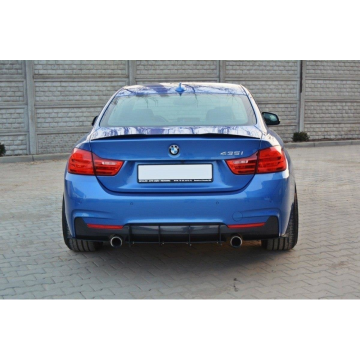 Dyfuzor Tylny i Splittery Tylne Boczne BMW 4 Coupe / Gran Coupe / Cabrio M-Pack F32 / F36 / F33