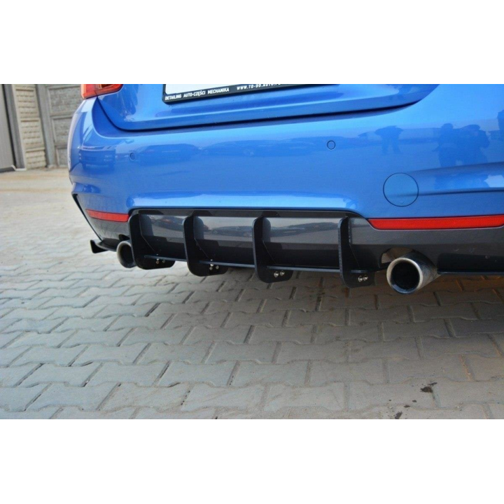 Dyfuzor Tylny i Splittery Tylne Boczne BMW 4 Coupe / Gran Coupe / Cabrio M-Pack F32 / F36 / F33