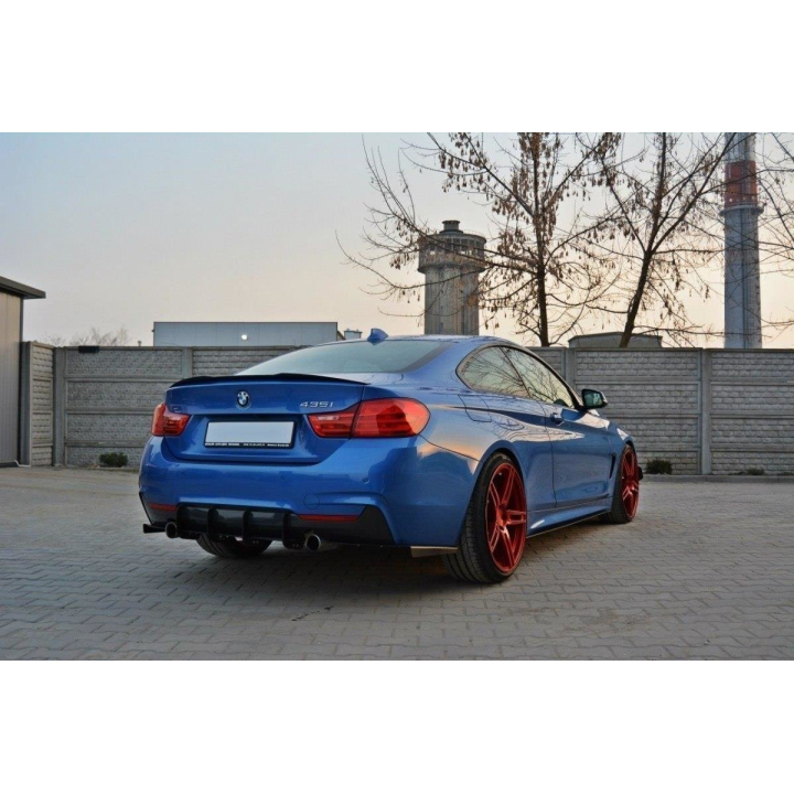 Dyfuzor Tylny i Splittery Tylne Boczne BMW 4 Coupe / Gran Coupe / Cabrio M-Pack F32 / F36 / F33