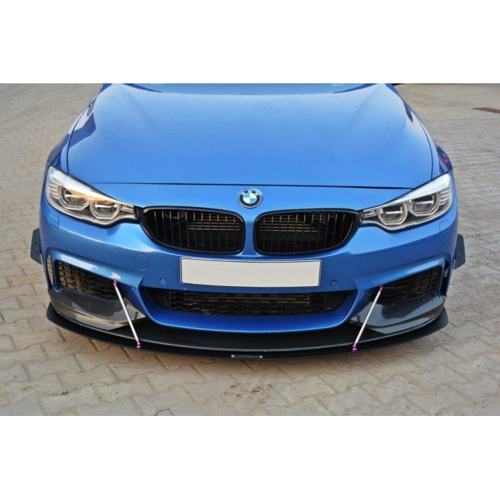 Splitter Przedni Racing V.3 BMW 4 Coupe / Gran Coupe / Cabrio M-Pack F32 / F36 / F33