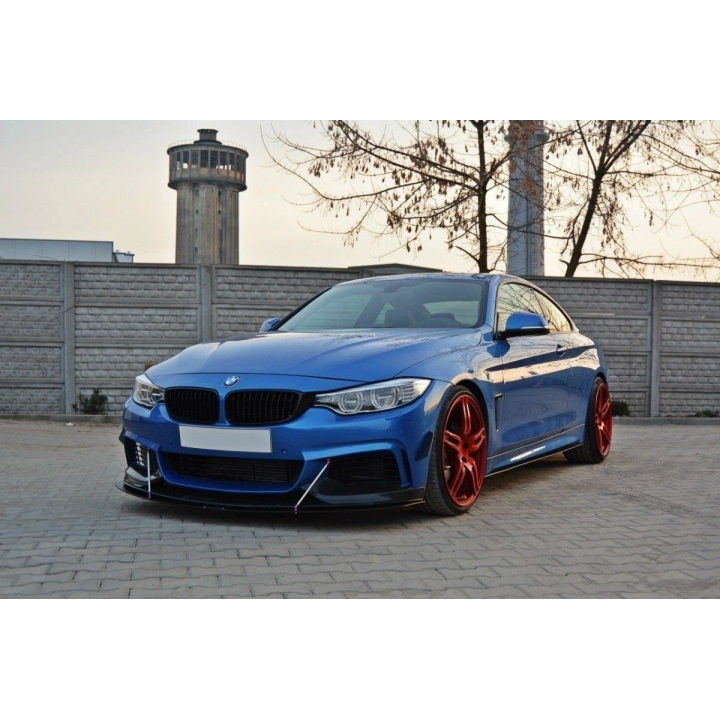 Splitter Przedni Racing V.3 BMW 4 Coupe / Gran Coupe / Cabrio M-Pack F32 / F36 / F33