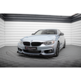 Splitter Przedni Street Pro + Flaps BMW 4 Coupe / Gran Coupe / Cabrio M-Pack F32 / F36 / F33