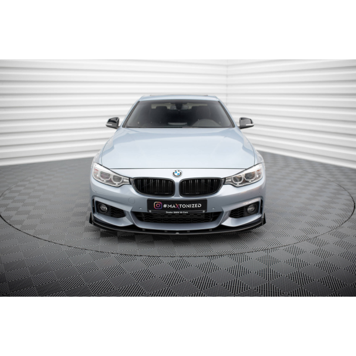 Splitter Przedni Street Pro + Flaps BMW 4 Coupe / Gran Coupe / Cabrio M-Pack F32 / F36 / F33