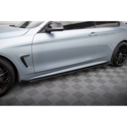 Dokładki progów Street Pro + Flaps BMW 4 Coupe / Gran Coupe / Cabrio M-Pack F32 / F36 / F33