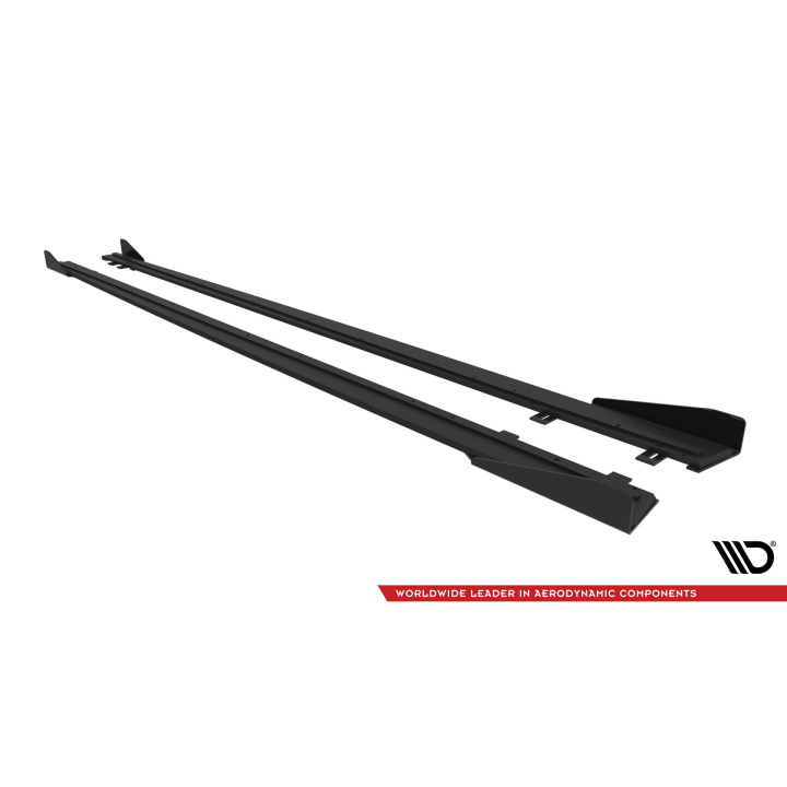 Dokładki progów Street Pro + Flaps BMW 4 Coupe / Gran Coupe / Cabrio M-Pack F32 / F36 / F33