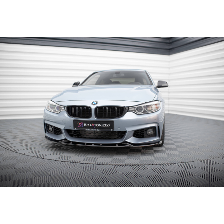Splitter Przedni V.3 BMW 4 Coupe / Gran Coupe / Cabrio M-Pack F32 / F36 / F33