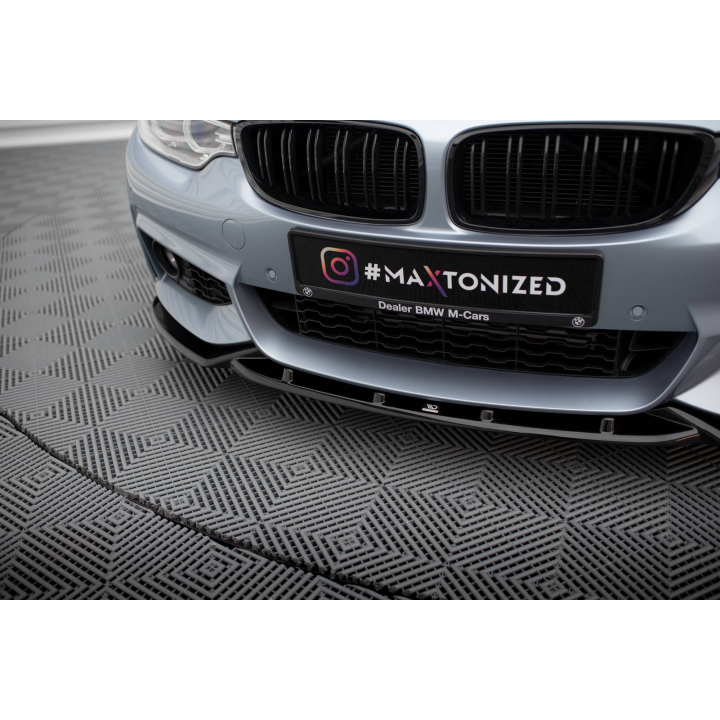 Splitter Przedni V.3 BMW 4 Coupe / Gran Coupe / Cabrio M-Pack F32 / F36 / F33