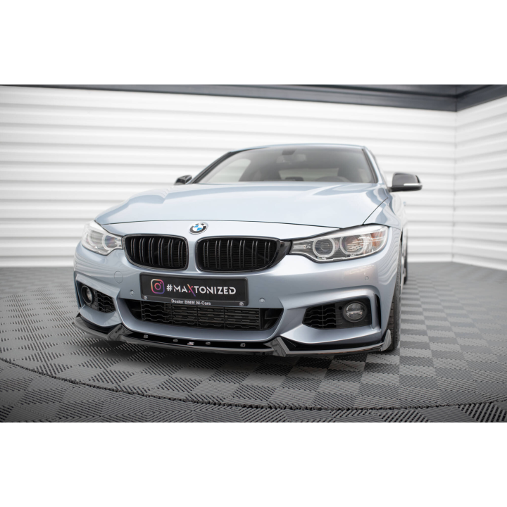 Splitter Przedni V.4 BMW 4 Coupe / Gran Coupe / Cabrio M-Pack F32 / F36 / F33