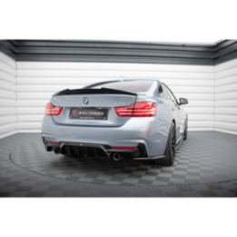 Dokładka Tylna BMW 4 Coupe / Gran Coupe / Cabrio M-Pack F32 / F36 / F33 (Wersja z pojedynczymi wydechami z dwóch stron)