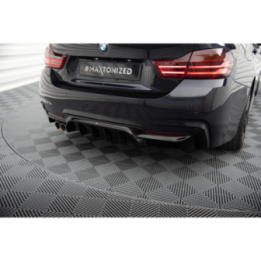 Dokładka Tylna BMW 4 Coupe / Gran Coupe / Cabrio M-Pack F32 / F36 / F33 (Wersja z wydechem z jednej strony)